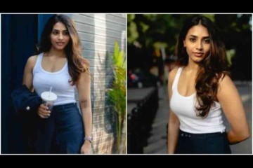 Sapthami Gowda:ಬೆಂಗಳೂರಿನಲ್ಲಿ ಮಳೆ, ಅದೇ ಮೂಡ್‌ನಲ್ಲಿ ಕೂಲ್ ಆಗಿ ಮಿಂಚಿದ ಸಪ್ತಮಿಗೌಡ