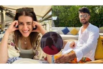 Amid Dating Rumours, Kriti Sanon's Vacay Pics With Rumoured Bf Kabir Bahia From Greece Go Viral - DEETS