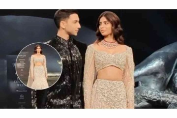 Khushi Kapoor Walks The Ramp With Rumoured Bf Vedang; Netizens Troll Actress For Her 'Disaster' Walk | WATCH