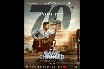 Game Changer Teaser Clocks 70 Million Hits; Ram Charan’s Film Generates Great Buzz
