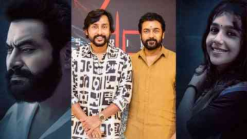 Supreeth Reddy and Anagha Maaya Ravi onboard Suriya 45